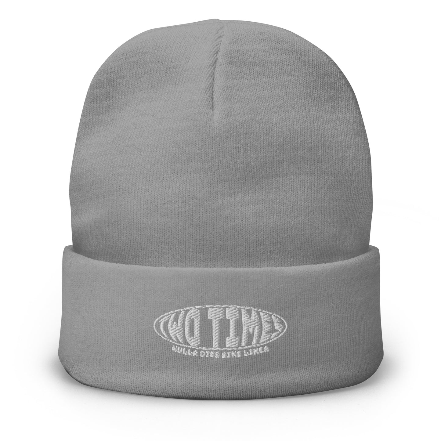 Inverted Circuit Embroidered Beanie