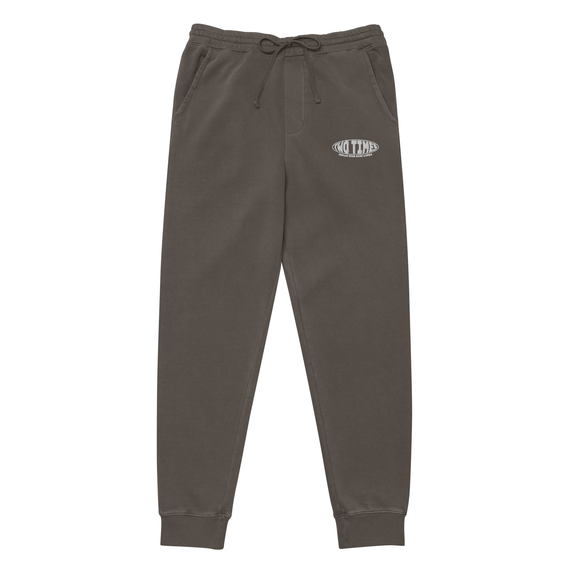 Inverted Circuit Embroidered Sweatpants